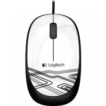 Logitech® Mouse M105 - White - USB - N/A - EER2