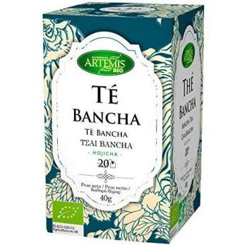 ArtemísBio Infusión Té Bancha Hojicha - 2 Paquetes de 20 unidades