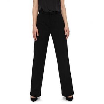 Vero Moda Women's VMZAMIRA Slim Straight Trousers - Black XS/30