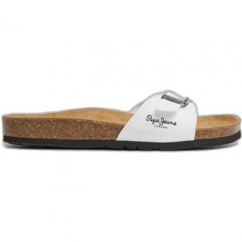 Pepe Jeans Oban Clever Women's Anatomical Mules Sandals White