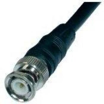 ABUS 1m BNC Coaxial Cable - Black, Pre-assembled, Security Technology