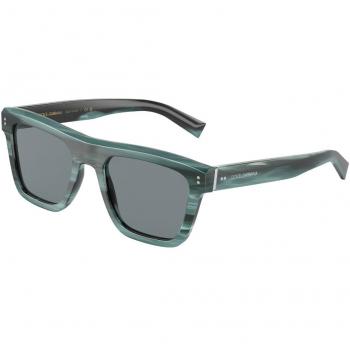Dolce & Gabbana DG4420F Asian Fit 339180 Blue Men's Sunglasses 52mm