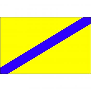Gmina Opatowiec flaga Bandera | bandera paisaje | 0.06qm | 20x30cm para Diplomat-Flags Banderas de Coche