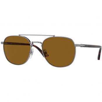 Persol Elegant Metal Sunglasses, Gray unisex, Size: ONE SIZE