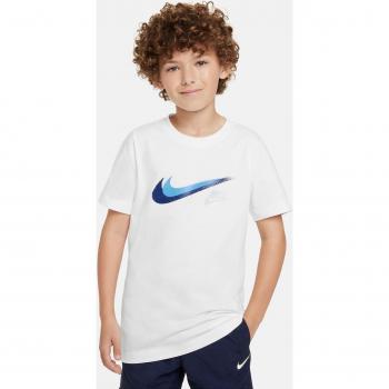 Camiseta Nike Sportswear para niños - Estampado blanco - Talla XL
