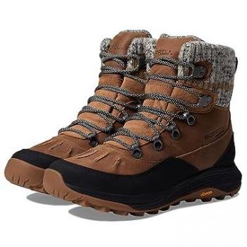 Botas Merrell Siren 4 Thermo Mid Zip Impermeables Marrón Claro Mujer - Talla 42