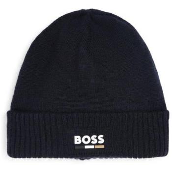 Gorro Boss J51600 Negro con diseño moderno, tejido de alta calidad, ajuste cómodo y logo distintivo