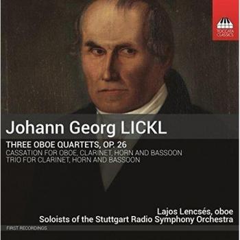 Lickl, Johann George : 3 Quatuors avec Hautbois