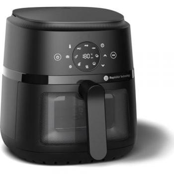 Freidora sin aceite Philips NA220/00 - Airfryer Serie 2000 - 4,2L - 1500W - 13 modos de cocción - ventana de cocción - Negro