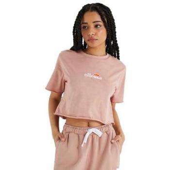 Camiseta Corta Ellesse Celesi de Algodón Rosa Talla 8