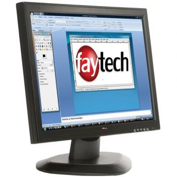 Monitor Táctil Faytech FT19TMB de 19 (1440 x 900 píxeles, VGA, negro)