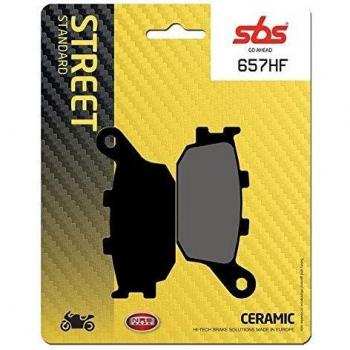 Pastillas de Freno Cerámicas SBS 657HF para Moto y ATV