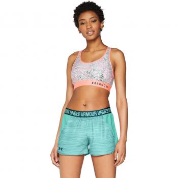 Under Armour Play Up Short 2.0 Novelty Pantalón Corto, Mujer, Azul