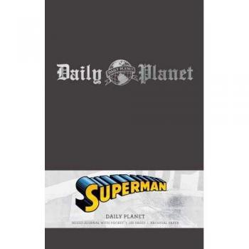 Superman: Daily Planet Hardcover Ruled Journal