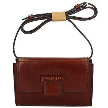 The Bridge Green Leather Handbag 38 cm
