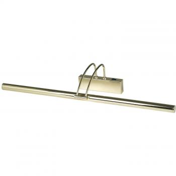 Cuadro de luz LED Piktura en latón pulido con 1 bombilla de 12cm