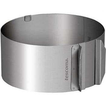Tescoma Marco Redondo Ajustable 16-30Cm para Horno Delicia, Acero Inoxidable