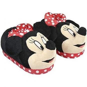 CERDÁ LIFE'S LITTLE MOMENTS 3D Minnie, Zapatillas de Estar por casa Niña, Rojo