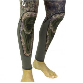Pantalones de neopreno Cressi-Sub Seppia Verde 3,5mm Hombre