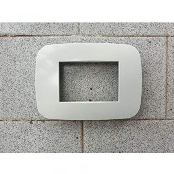 Placa Compatibles Axolute Bticino Color Gris 3 Foros