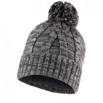 Buff - Gorro Knitted & Fleece Band Blein Grey