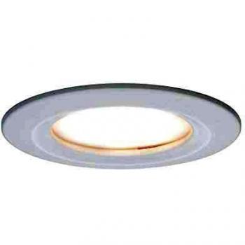 Set de 3 focos LED empotrables Slim Coin, dimmables, blancos, IP44, 6W