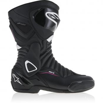 Alpinestars Stella SMX-6 V2 Drystar Women's Sport Boots Black/White/Fuchsia
