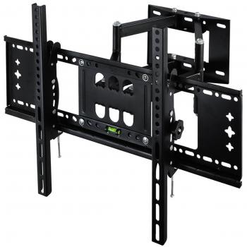 Leaptek Soporte TV Pared 32-70 Inclinable Giratorio para Televisores Monitores Pantalla Plana Plasma LED LCD 4K, Máx VESA 600x400, Capacidad de Carga 35kg