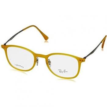 Ray-Ban 7051, Gafas Unisex-Adulto, Amarillo, 47