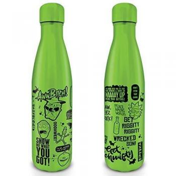 Rick And Morty MDB25403 - Botella de acero