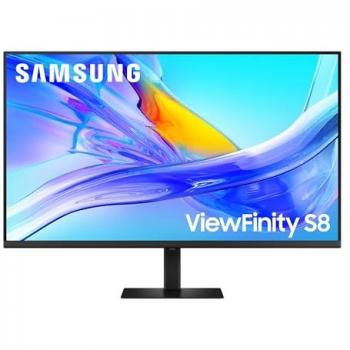 Monitor Profesional Samsung ViewFinity S8 S80UD 37 4K UHD Ajustable en Altura Negro
