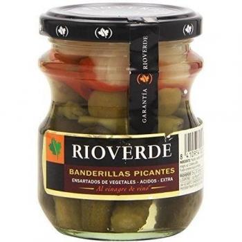 RioVerde - Banderillas picantes - Ensartados de vegetales - 80 g