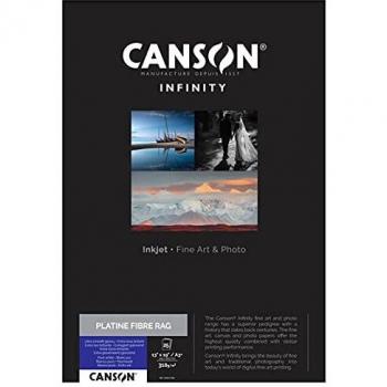 Canson Infinity Platine Fibre Rag A3+ Fine Art Photo Paper 310 g/m² - 25 Sheets