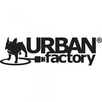 Urban Factory Movee Auriculares Diadema Alámbricos con Conector de 3,5 mm Negro