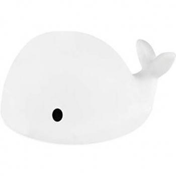 Luz de Noche LED Multicolor Moby 30cm - Ballena Suave