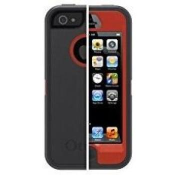 Otterbox Defender Funda Gris, Naranja - Fundas para teléfonos móviles