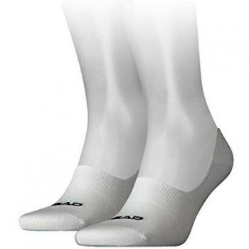 Head Footie 2P Calcetines, Negro, 43/46 para Hombre