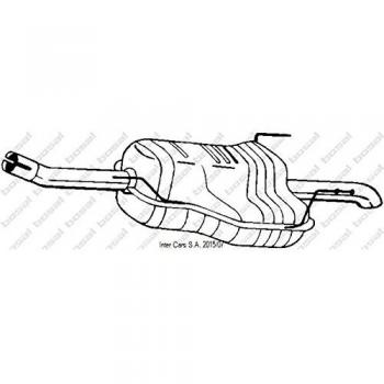 Bosal 185-479 End Silencer