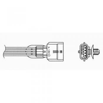 Sonda lambda NGK 93723 de alta precisión