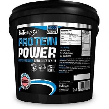 Biotech USA Protein Power - 4 kg Strawberry-Banana