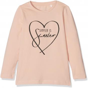 NAME IT Nitdikana Ls Top F Mini, Camisa Manga Larga para Bebés, Rosa