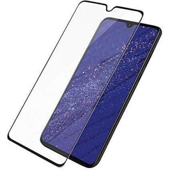 PanzerGlass Protector DE Pantalla 5323 para Huawei Mate 20 Marco Negro Cristal Templado 0.4MM para Superficie NO Curva