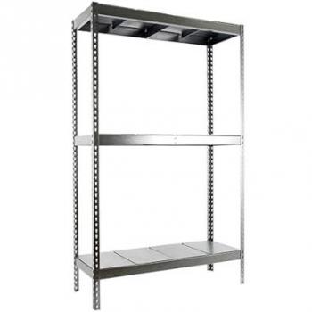 Estantería Industrial Simon Rack 1500x1500x750 mm, 600 kg de Punto Flexión, 3 Estantes, Estanterías Almacenaje, Estanterías Metálicas, Galvanizado