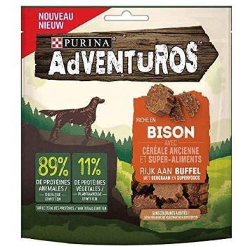Snacks para Perros Rico en Bisonte con Cereales Antiguos y Superalimentos - 90 g