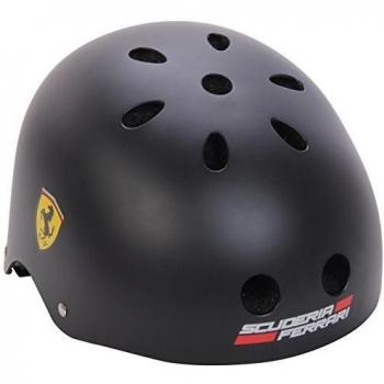 FERRARI - Casco, Color Negro