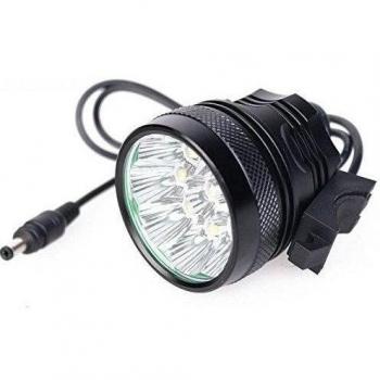 cloud-castle Super Bright 12000LM 9 x CREE XM-L T6 luces de cabeza LED Linterna frontal para MTB Bicicleta Ciclismo Equitación Senderismo Camping