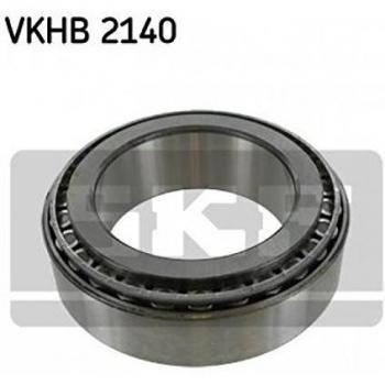 Cojinete de rueda SKF VKHB 2140 - Diámetro exterior 125 mm, altura 136 mm, longitud 134 mm, ancho 53 mm - Calidad OE