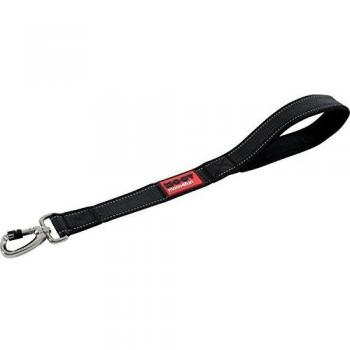 Correa para perros Zolux Moov, negra - 50 cm de largo, 40 mm de ancho