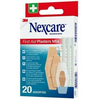 Nexcare Kit Primeros Auxilios Suturas Y Tiras Adhesivas Surtido, 20 unidades