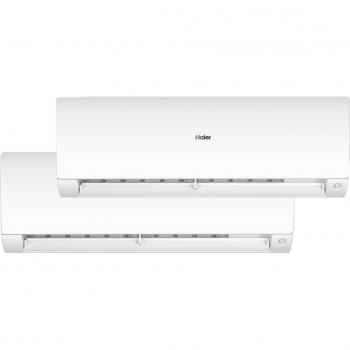 Aire acondicionado Multisplit 2x1 Haier Inverter con 2.236 frig/h + 2.236 frig/h Flexis - 25+25 BLUV